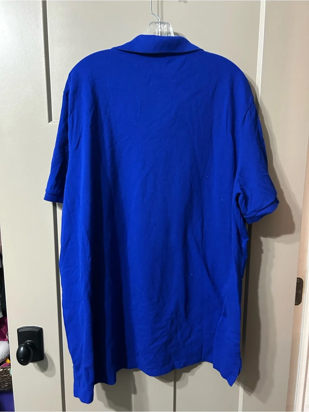 Ralph Lauren m Royal Blue Short-Sleeve Polo with Embroidered Pony Classic fit